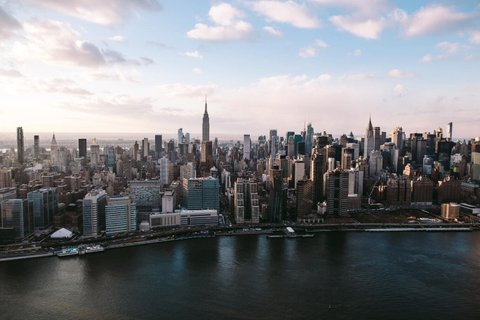 Skyline einer moderne Stadt