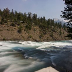 Kanada Reise - Bow Falls, Banff
