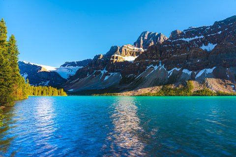 Kanada Reise - Bow Lake, Banff