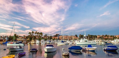 USA Reise - Hafen in Newport