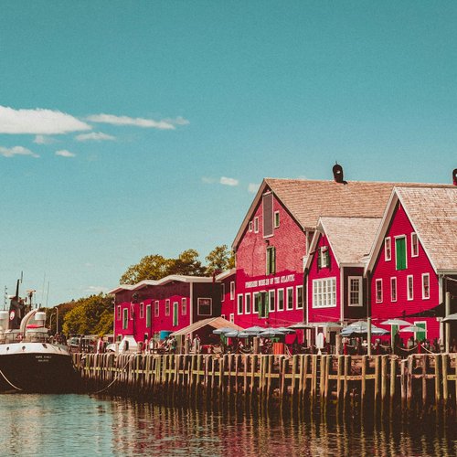 Kanada Reise - Hafen in Lunenburg