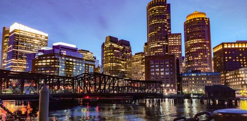 Hafen, Boston, USA 