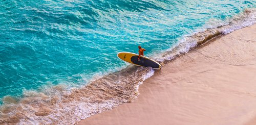 USA Reise - Surfer in Hawaii