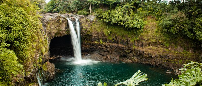 USA Reise - Rainbow Falls in Hilo, Hawaii