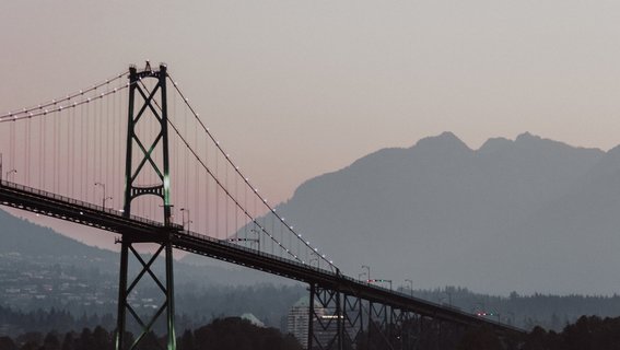 Kanada Reise - Lions Gate Bridge