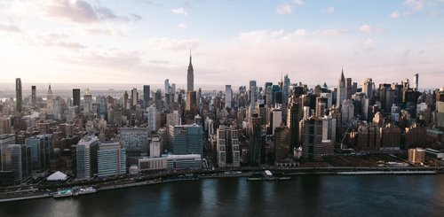 Skyline einer moderne Stadt