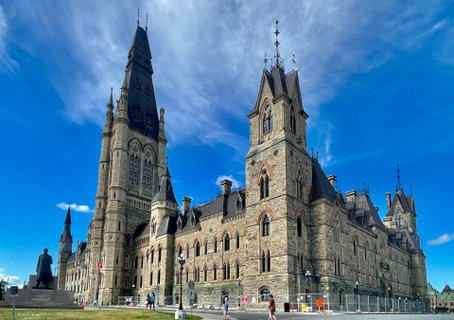 Kanada Reise - Parlamentsgebäude in Ottawa