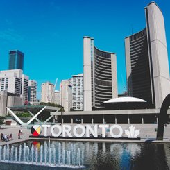Kanada Reise - City Hall in Toronto