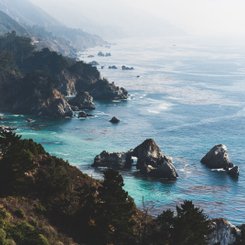Kalifornien Küste Reise