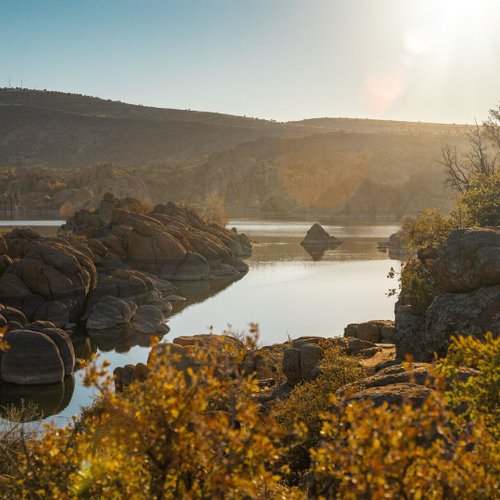 Kanada Reise Waston Lake