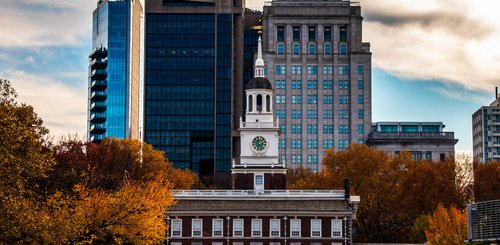 USA Reise - Unabhängigkeitshalle in Philadelphia