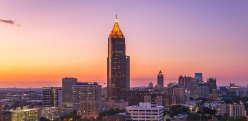 USA Reise - Bank of American Plaza in Atlanta
