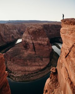 USA Reise - Horseshoe Bend in Page 
