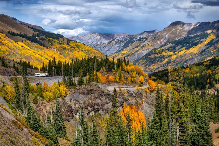 USA Reise - Millionen Dollar Autobahn in Ridgway