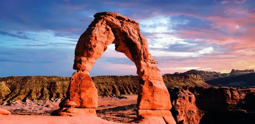 USA Reise - Delicate Arch in dem Arch NP in Moab