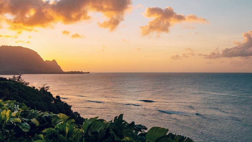 USA Reise - Hanalei Bucht, Kauai