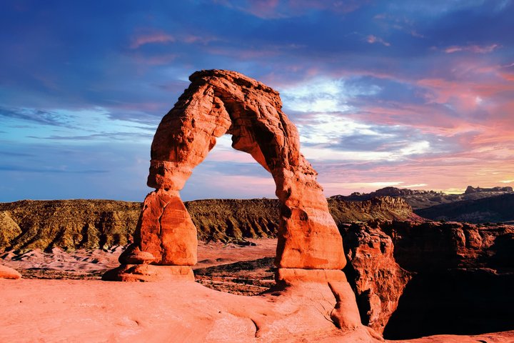 USA Reise - Delicate Arch in dem Arch NP in Moab