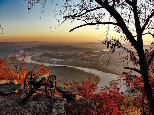 Chattanooga, Tennessee River, Usa Rundreise