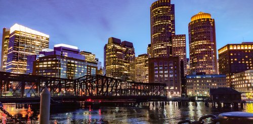Hafen, Boston, USA 