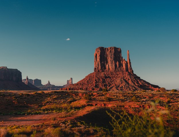 USA Reise - Monument Valley am Abend