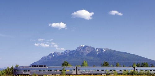 Kanada Bahnreise - Reisende in The Canadian