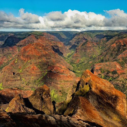 USA Reise - Canyon in Waimea, Hawaii