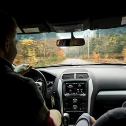 Kanada Reise - Fahrt im Angonquin Provincial Park