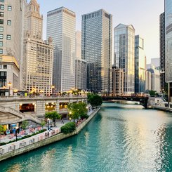 Chicago Riverwalk, USA