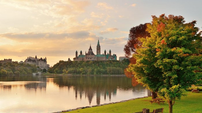 Kanada Reise - Ottawa am Morgen