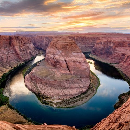 USA Reise - Horseshoe Bend in Page 