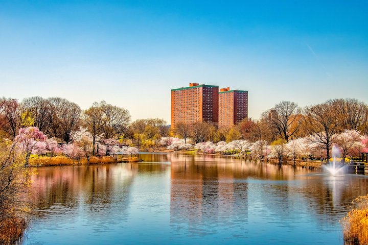 Newark Fluss in einem Park