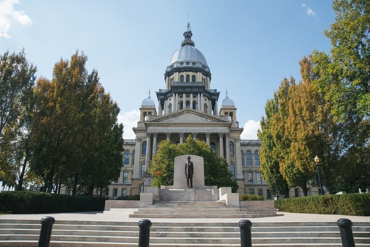 USA Reise - State Capitol, Springfield