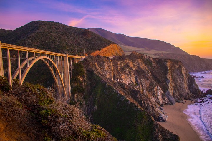 Bixby Bridge, Monterey, USA West