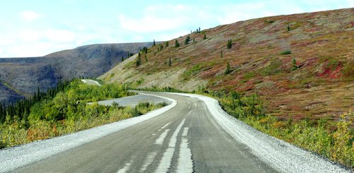 Kanada Reise - Top of the world Highway
