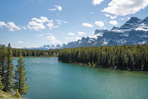 Kanada Reise - Johnson Lake, Banff Nationalpark