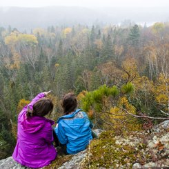 Kanada Reise - Wanderer im Algonquin Provincial Park
