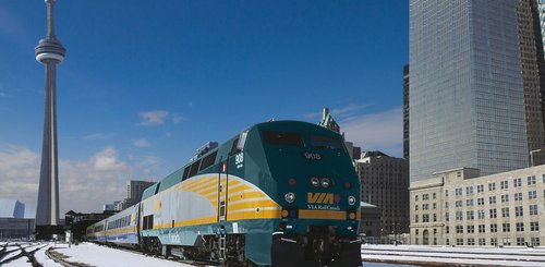 Kanada Bahnreise - The Canadian in Toronto
