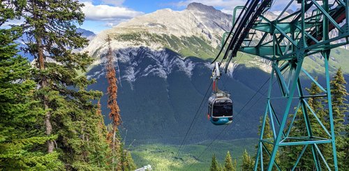 Kanada Reise - Banff Gondola