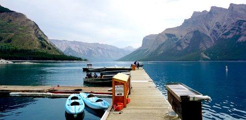 Kanada Reise - Lake Minnewanka, Banff Nationalpark