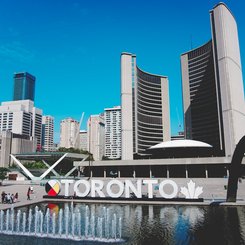 Kanada Reise - City Hall in Toronto