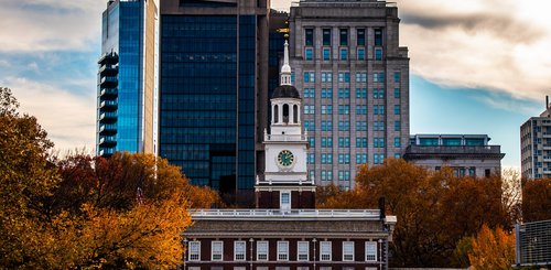 USA Reise - Unabhängigkeitshalle in Philadelphia