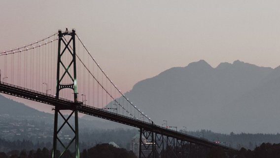 Kanada Reise - Lions Gate Bridge