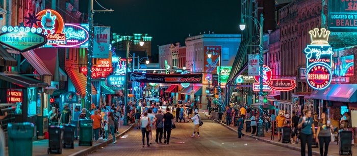 Beale Street, Memphis, USA