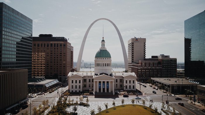 USA Reise - Gerichtsgebäude in St Louis