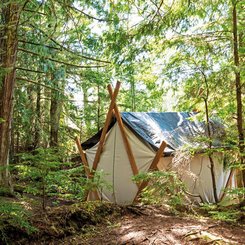 Kanada Reise - Glamping im Port Mc Neill
