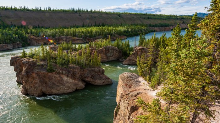 Alaska Reise - Five Fingers Rapids