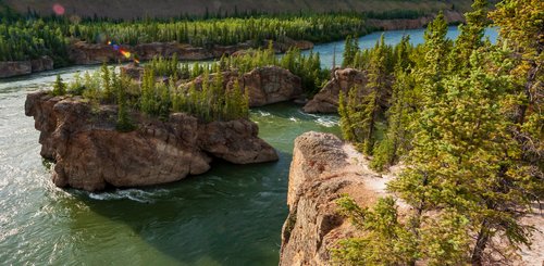 Alaska Reise - Five Fingers Rapids